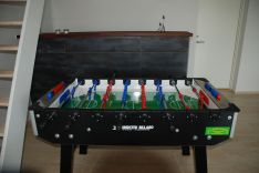 Tisch Fussball im Luxusferienhaus