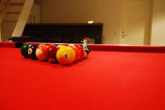 Pool Billard im Ferienhaus