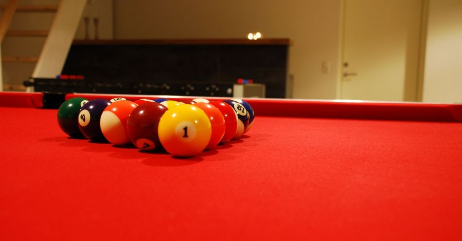 Pool Billard im Aktivitätsraum