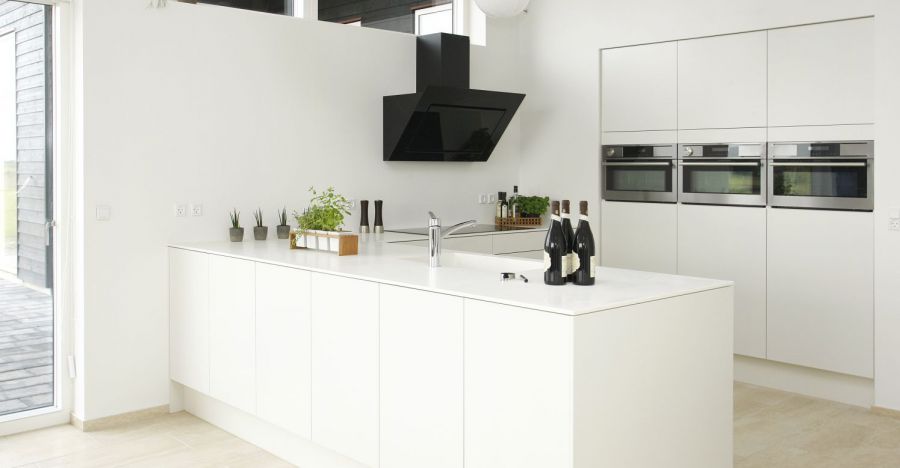 Exclusive kitchen luxury holiday home denmark northsea